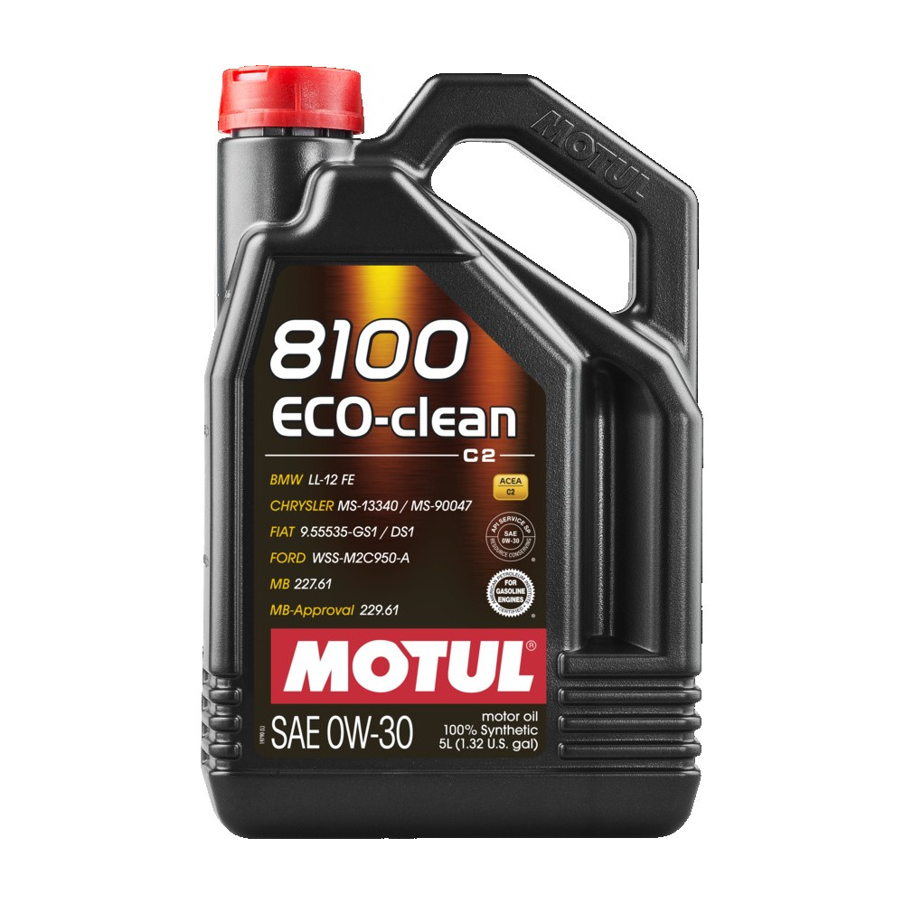 MOTUL 8100 ECO-CLEAN 0W30 C2 5L