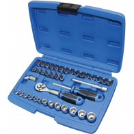 40-OS. 1/4" PADRUNITE+OTSIKUTE KOMPLEKT 4-14MM, MULTILOCK PROFIIL TRIUMF