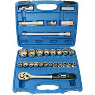 27-OS. 1/2" PADRUNVÕTMETE KOMPLEKT 9-32MM, 12-KANT TRIUMF