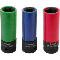 3-OS. ÕHUKESTE VALUVELJEPADRUNITE KOMPL. 1/2" (17/19/21MM) CR-MO TRIUMF