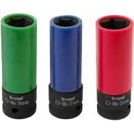 3-OS. ÕHUKESTE VALUVELJEPADRUNITE KOMPL. 1/2" (17/19/21MM) CR-MO TRIUMF