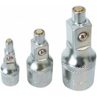 3-OS. MAGNETADAPTERITE KOMPLEKT 1/4"+3/8"+1/2" TRIUMF