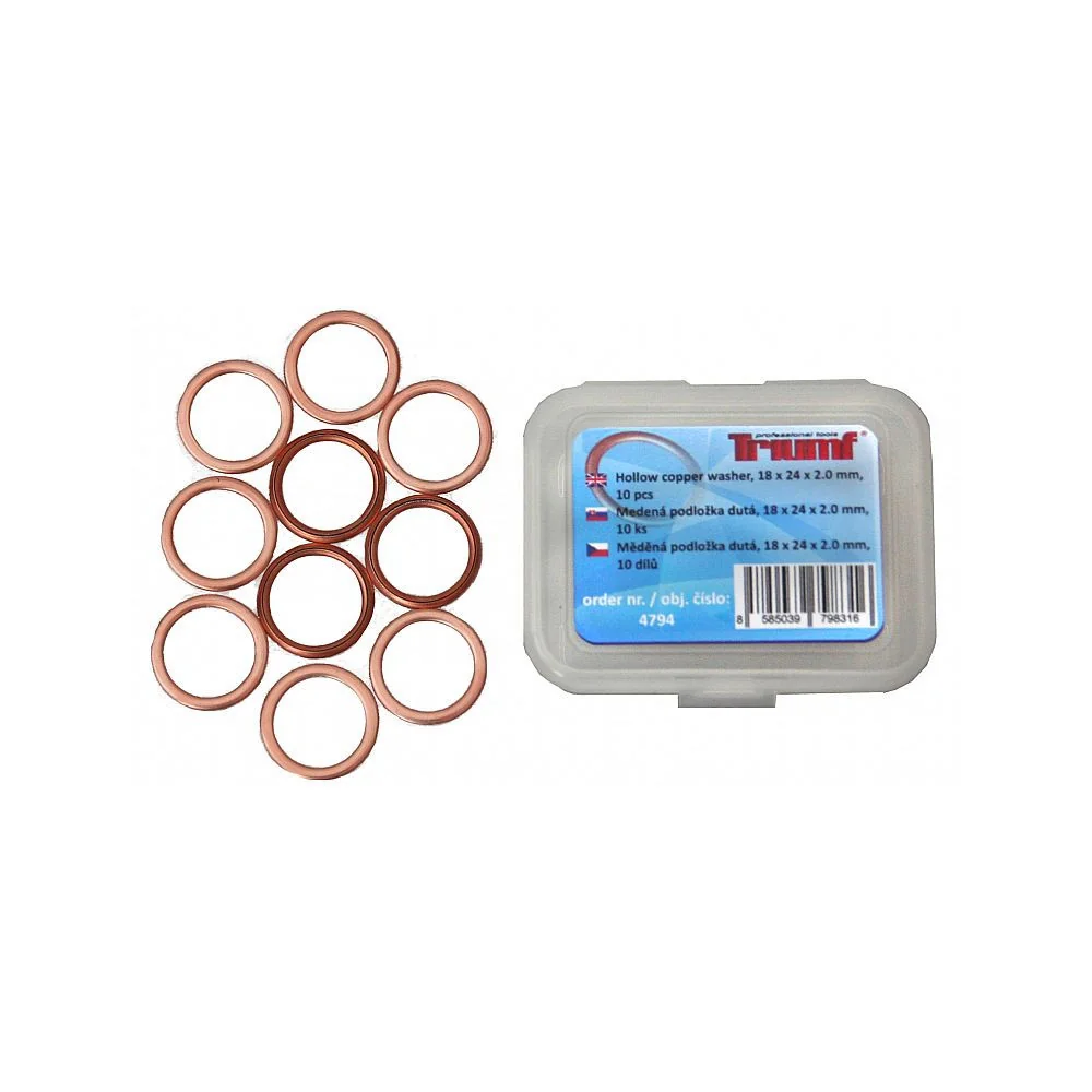 VASKSEIBID 10TK Ø24X32X2,5MM TRIUMF