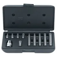 11-OS. 10MM(3/8") XZN/12-TÄHIKOTSIKUTE KOMPL. PIKK/LÜH M5-M12 KS TOOLS