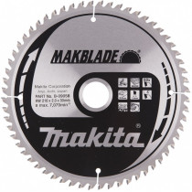 SAEKETAS 216X30X2,3MM 60T 5° RISTI, CLEAN CUT MAKITA