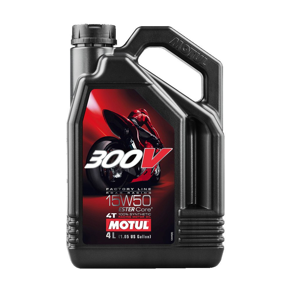 MOTUL 300V FACTORY LINE ROAD RACING 15W50 4L