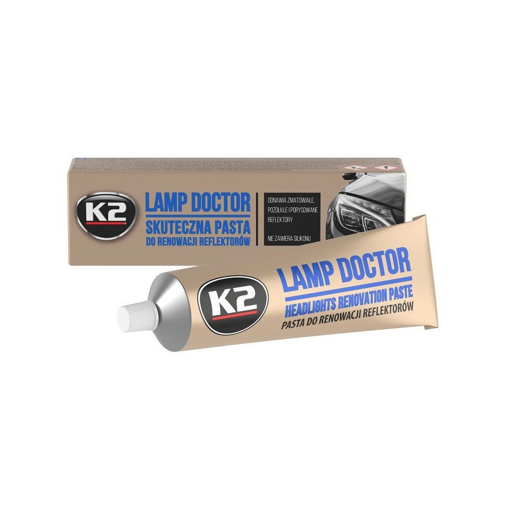 K2 LAMP DOCTOR TULEKLAASIDE POLEERIMISPASTA 60G/TUUB