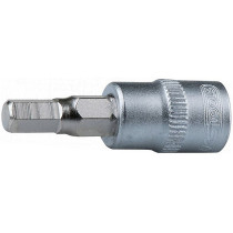 1/4" PADRUNOTSIK KUUSKANT 3MM KS TOOLS