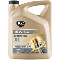 K2 15W40 MINERAL SL/CF/CF-4 5L (MINERAAL)