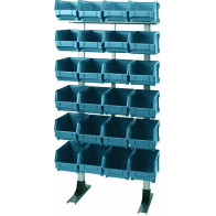 LADUSTUSKARPIDEGA STEND 1250X600MM, 24TK NR103, SÜGAVUS 300MM, 303 ARTPLAST