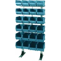 LADUSTUSKARPIDEGA STEND 1250X600MM, 24TK NR103, SÜGAVUS 300MM, 303 ARTPLAST