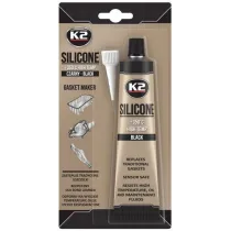 K2 SILICONE BLACK SILIKOONHERMEETIK MUST +350°C 85G/TUUB