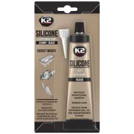 K2 SILICONE BLACK SILIKOONHERMEETIK MUST +350°C 85G/TUUB