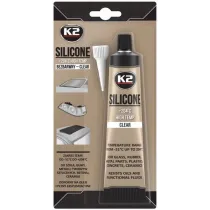 K2 SILICONE CLEAR SILIKOONHERMEETIK LÄBIPAISTEV +204°C 85G/TUUB