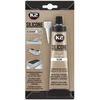 K2 SILICONE CLEAR SILIKOONHERMEETIK LÄBIPAISTEV +204°C 85G/TUUB