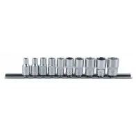 10-OS. 1/4" PADRUNITE KOMPL. 4-13MM, SIINIL KS TOOLS