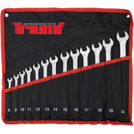 13-OS. EKSTRAPIKKADE SILMUS-LEHTVÕTMETE KOMPL. 8-22MM, TEKSTIILKOTT TRIUMF