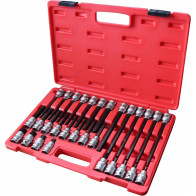 30-OS. 1/2" KUUSKANT PADRUNOTSIKUTE KOMPLEKT 5-19MM, S2 CR-V TRIUMF