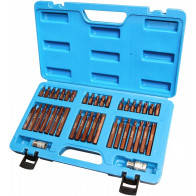 40-OS. 10MM(3/8") TORX, KUUSKANT, 12-TÄHIK OTSIKUTE KOMPL. S2 PRO TRIUMF