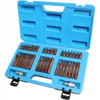40-OS. 10MM(3/8") TORX, KUUSKANT, 12-TÄHIK OTSIKUTE KOMPL. S2 PRO TRIUMF