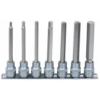 7-OS. 3/8" PIKKADE KUUSKANT PADRUNOTSIKUTE KOMPL. 4-12MM, SIINIL KS TOOLS