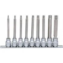 9-OS. 3/8" PIKKADE TORX PADRUNOTSIKUTE KOMPL. T20-T60 KS TOOLS