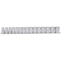 15-OS. 1/2" PADRUNITE KOMPL. 10-24MM, 12-KANT, SIINIL KS TOOLS