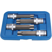 4-OS. 1/2" PIKKADE TORX PADRUNOTSIKUTE KOMPL. T70, T80, T90, T100 TRIUMF