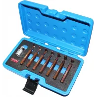 15-OS. 10MM(3/8") TORX OTSIKUTE KOMPL. PIKK/LÜH. T20-T55 TRIUMF