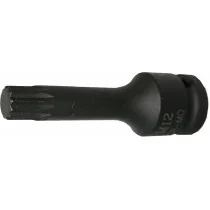 1/2" XZN 12-TÄHIK PIKK LÖÖKOTSIK M6, 80MM TRIUMF
