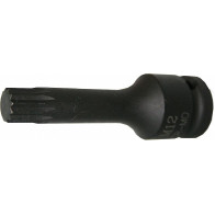 1/2" XZN 12-TÄHIK PIKK LÖÖKOTSIK M6, 80MM TRIUMF