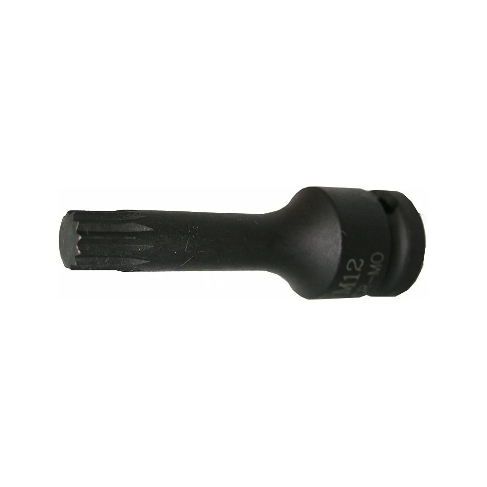1/2" XZN 12-TÄHIK PIKK LÖÖKOTSIK M12, 80MM TRIUMF