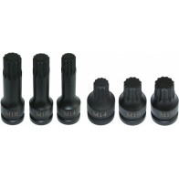 6-OS. 1/2" 12-TÄHIK LÖÖKOTSIKUTE KOMPL. PIKK+LÜH. M14-M18 TRIUMF