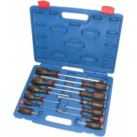 12-OS. LÖÖKKRUVIKEERAJATE KOMPLEKT PH-PZ, 2K-NONSLIP PEA, PLASTKOHVER TRIUMF