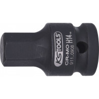 1/2" LÖÖKOTSIK KUUSKANT LÜHIKE 14MM KS TOOLS