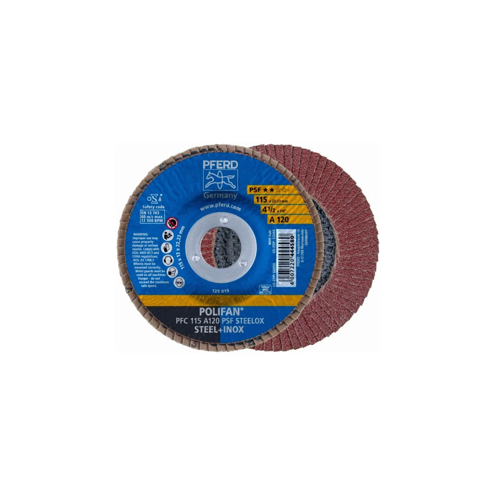 LAMELLKETAS 115MM 120 PFERD