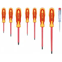 8-OS. ELEKTRIKU KRUVIKEERAJATE KOMPL. PH+LAPIK+INDIKAATOR VDE/1000V KS TOOLS