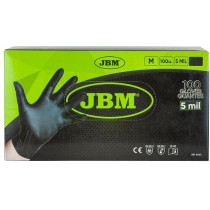 NITRIILKINDAD "NITRILE STANDARD" M, 100TK 5.0MIL MUST JBM