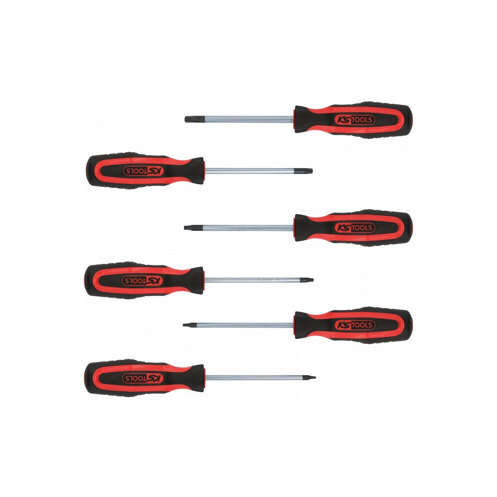 6-OS. AVAGA TORX KRUVIKEERAJATE KOMPL. THX TH10-TH40, ERGOTORQUEPLUS KS TOOLS