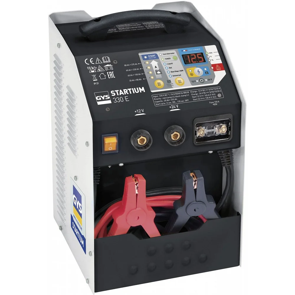 AKULAADIJA-KÄIVITUSABI STARTIUM 330E 12/24V GYS