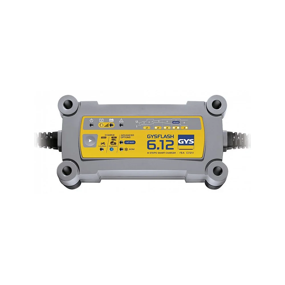 AKULAADIJA GYSFLASH 6A 12V 1,2-125AH (170AH) GYS