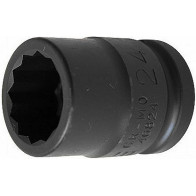 3/4" LÖÖKPADRUN LÜHIKE 19MM, 12-KANT TRIUMF