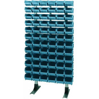 LADUSTUSKARPIDEGA STEND 1250X600MM, 72TK NR102, SÜGAVUS 300MM 302 ARTPLAST