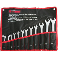 12-OS. SILMUS-LEHTVÕTMETE KOMPL. 6-22MM, TEKSTIILKOTT TRIUMF