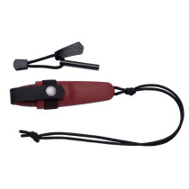 Matkanuga koos süütepulgaga Morakniv Eldris Fire starter komplekt, punane