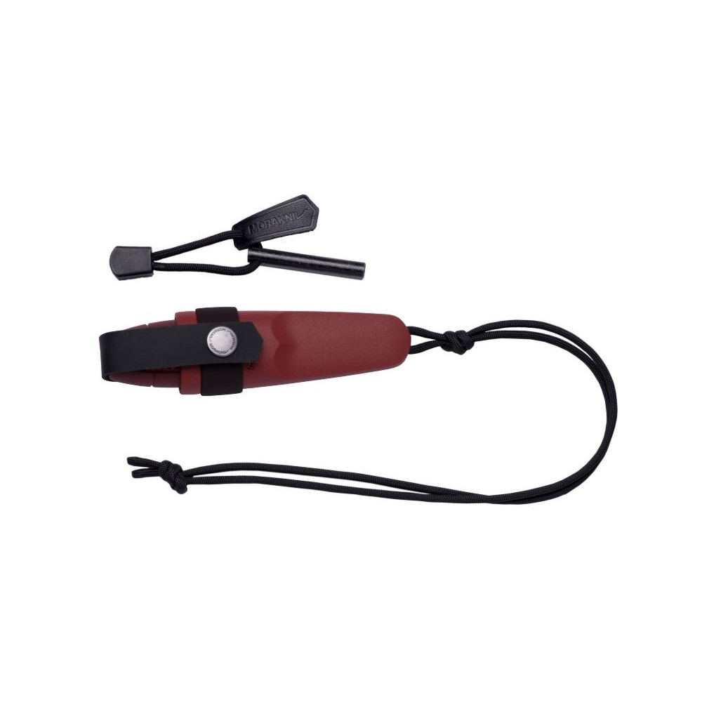 "Morakniv® Eldris Neck Knife Red, Fire Starter Kit"