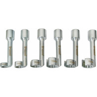 6-OS. 1/2" PADRUNVARREGA NIHUT. SILMUS-LÕHIKVÕTMETE KOMPL. 12-19MM TRIUMF