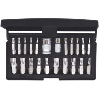 22-OS. 10MM(3/8")+1/4" TORX PLUS JA 5-TORX OTSIKUTE KOMPL. 10-TS60 KS TOOLS