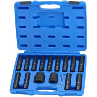 16-OS. 1"+3/4" LÖÖK KUUSKANT JA TORX OTSIKUTE KOMPL. TRIUMF
