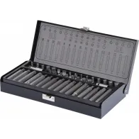 42-OS. 10MM(3/8") TORX, KUUSKANT, 12-TÄHIK OTSIKUTE KOMPLEKT KS TOOLS